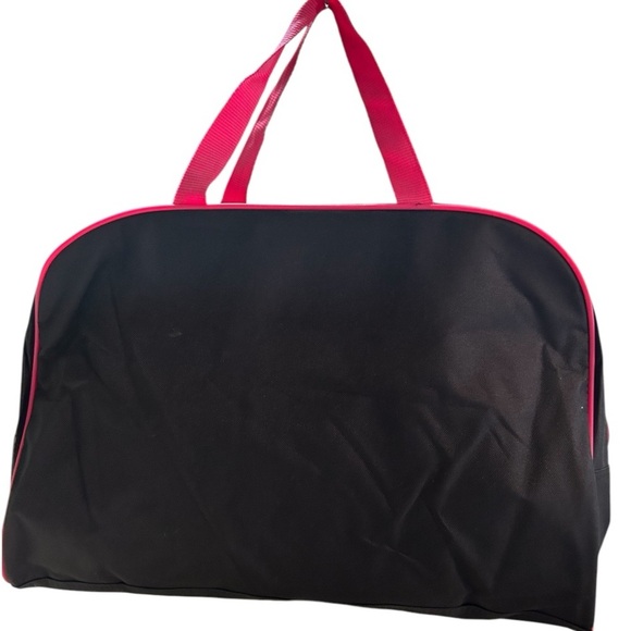 Pink Star Striped Weekender Duffle Bag, NWT - Picture 3 of 4